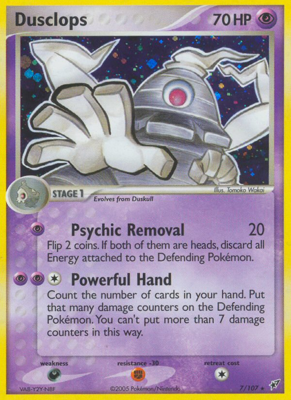 Dusclops — illustrated card
