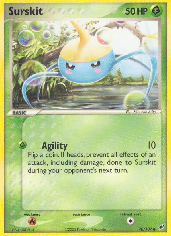 Surskit — illustrated card