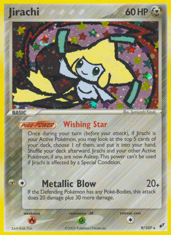 Jirachi — illustrated card