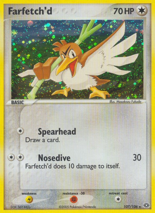 Farfetch'd — illustrated card