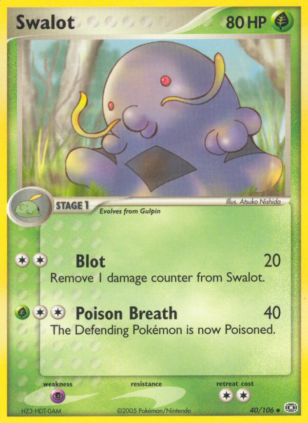 Swalot — illustrated card