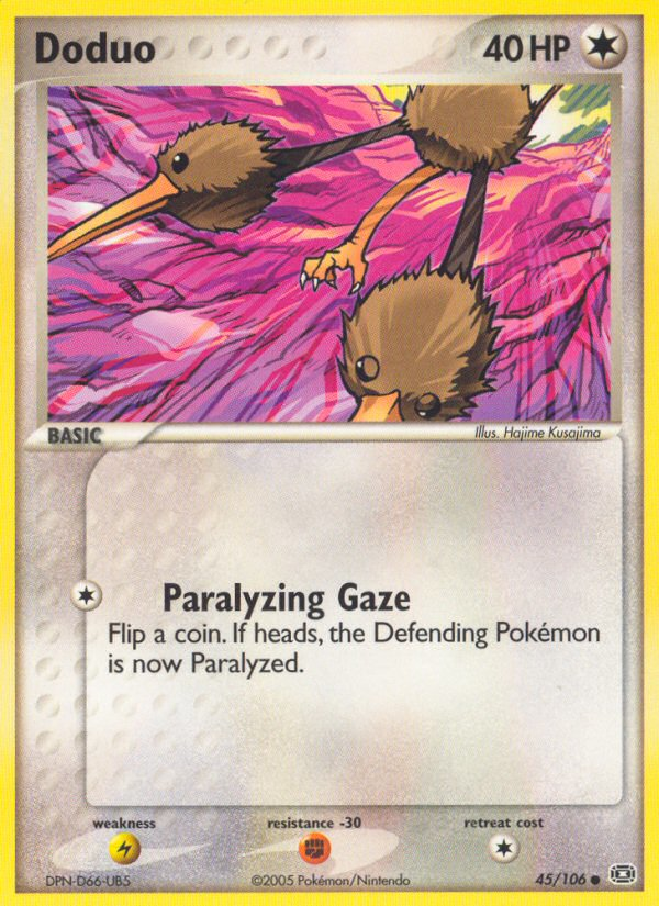 Doduo — illustrated card