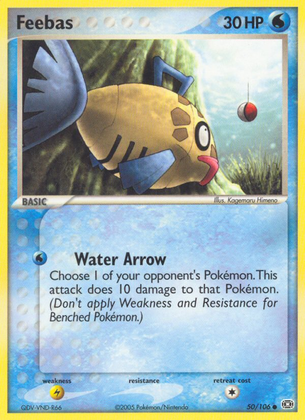 Feebas — illustrated card