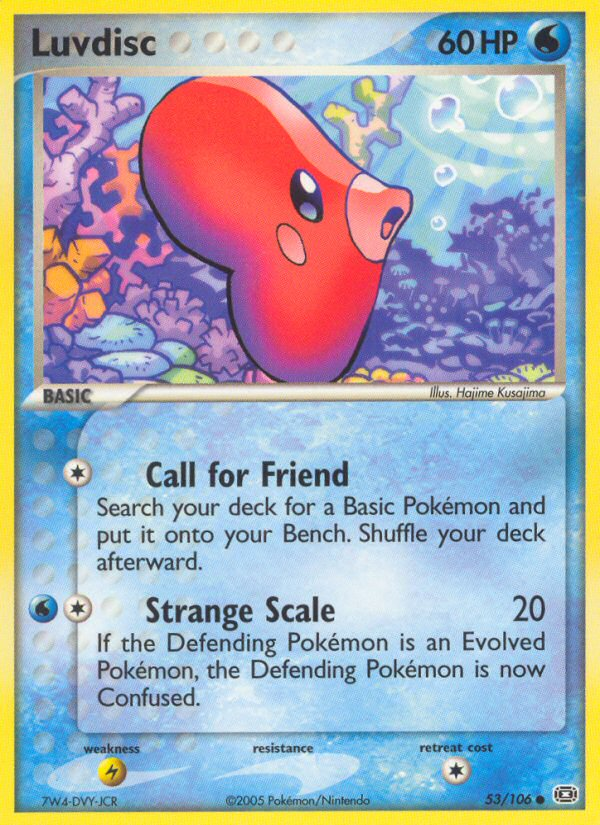 Luvdisc — illustrated card