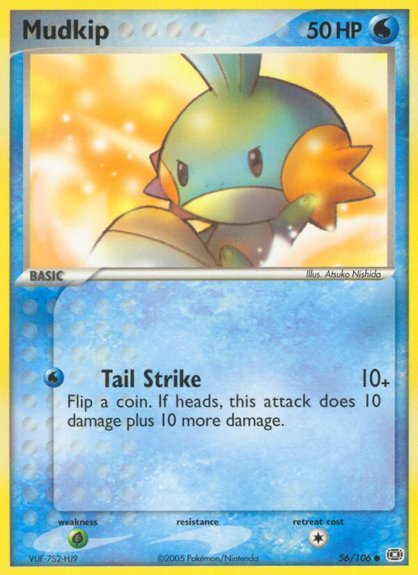 Mudkip — illustrated card