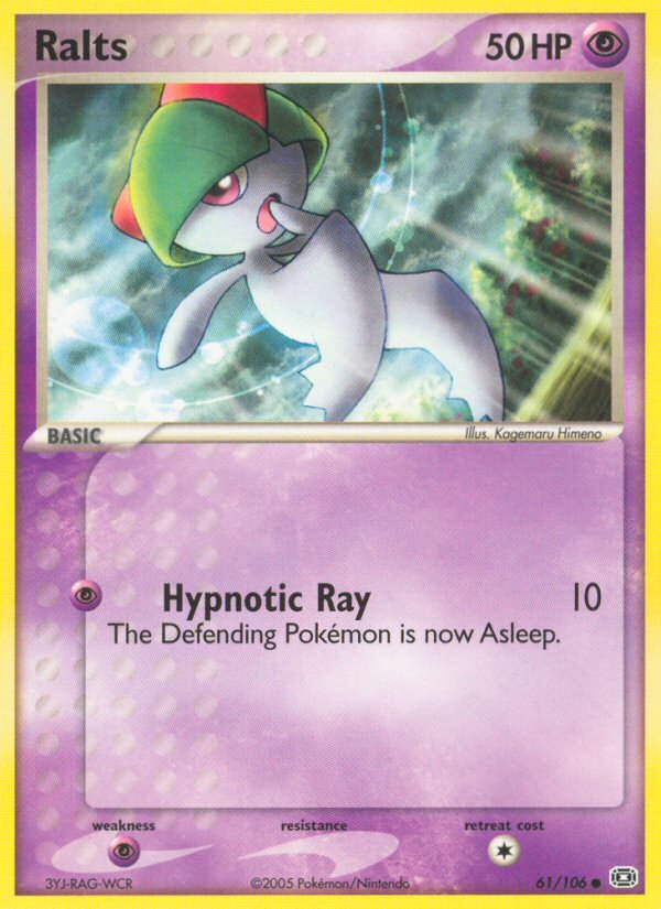 Ralts — illustrated card