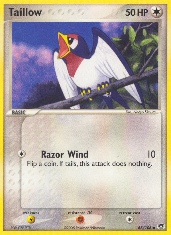 Taillow — illustrated card