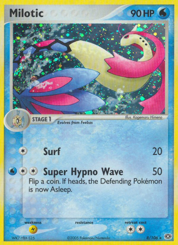 Milotic — illustrated card