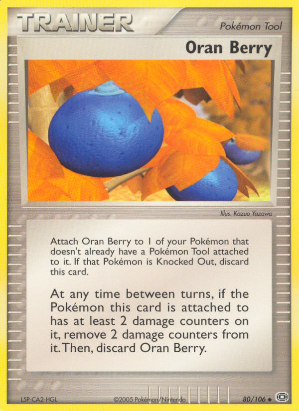 Oran Berry — illustrated card