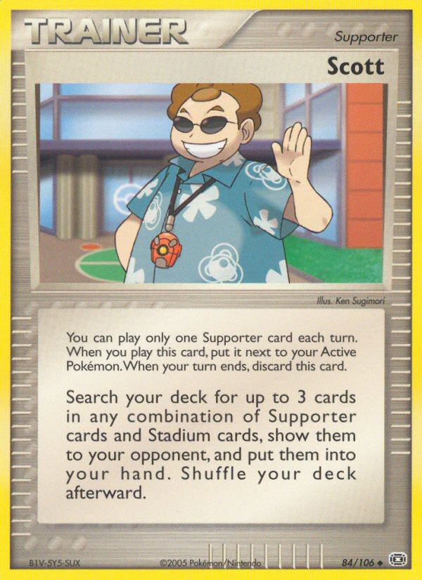 Scott — illustrated card