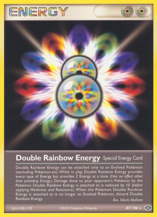 Double Rainbow Energy — illustrated card