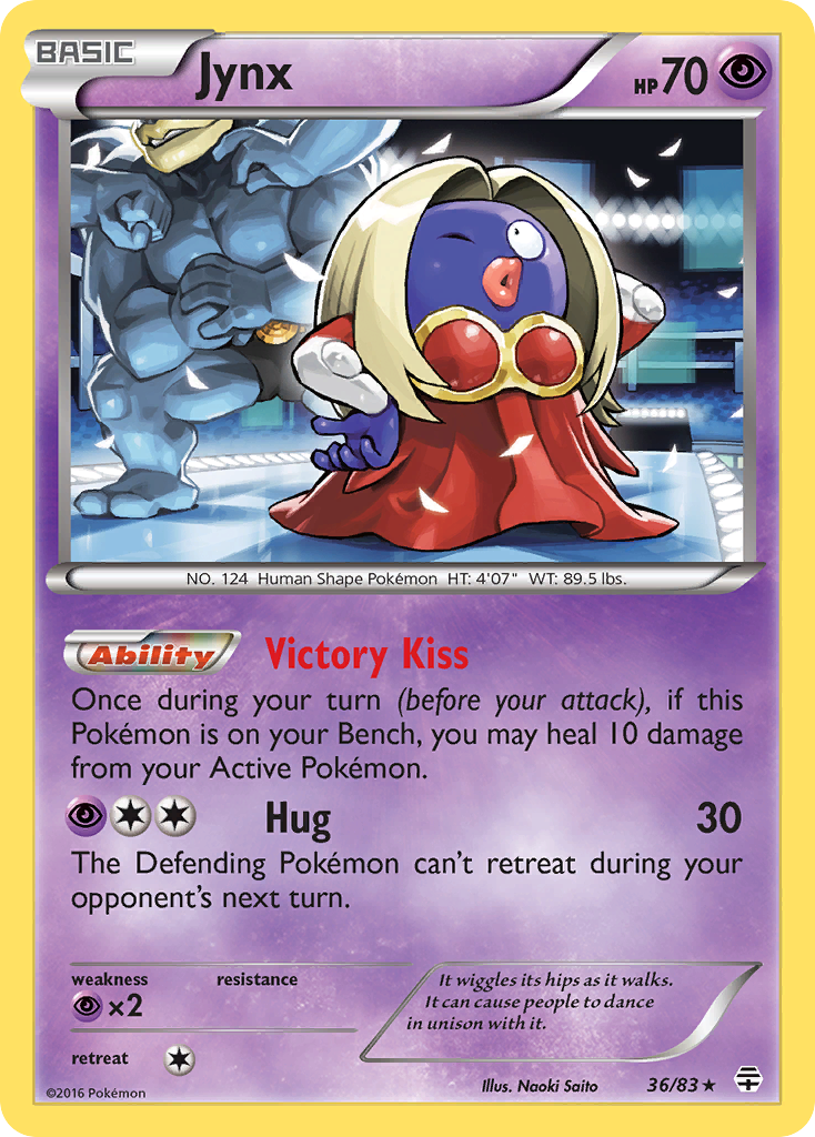 Jynx — illustrated card