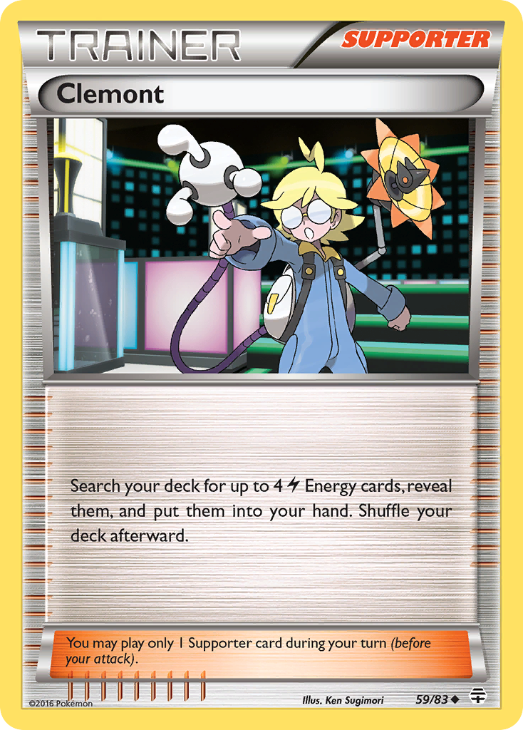 Clemont — illustrated card