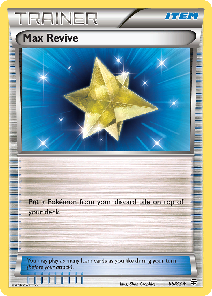 Max Revive — illustrated card