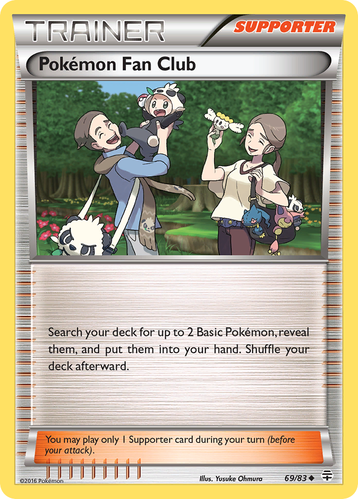 Pokémon Fan Club — illustrated card