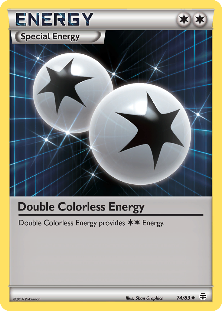 Double Colorless Energy — illustrated card