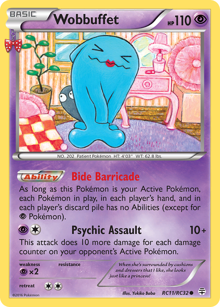 Wobbuffet — illustrated card