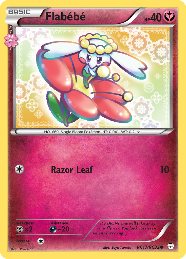 Flabébé — illustrated card