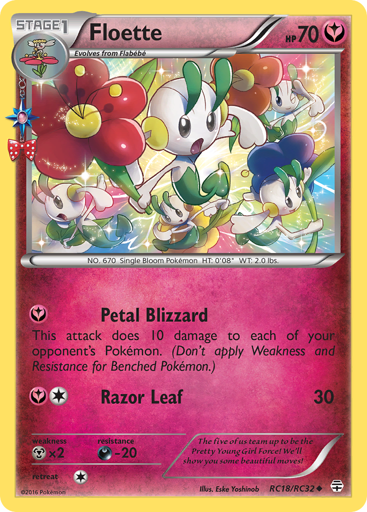 Floette — illustrated card