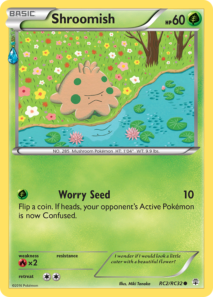 Shroomish — illustrated card