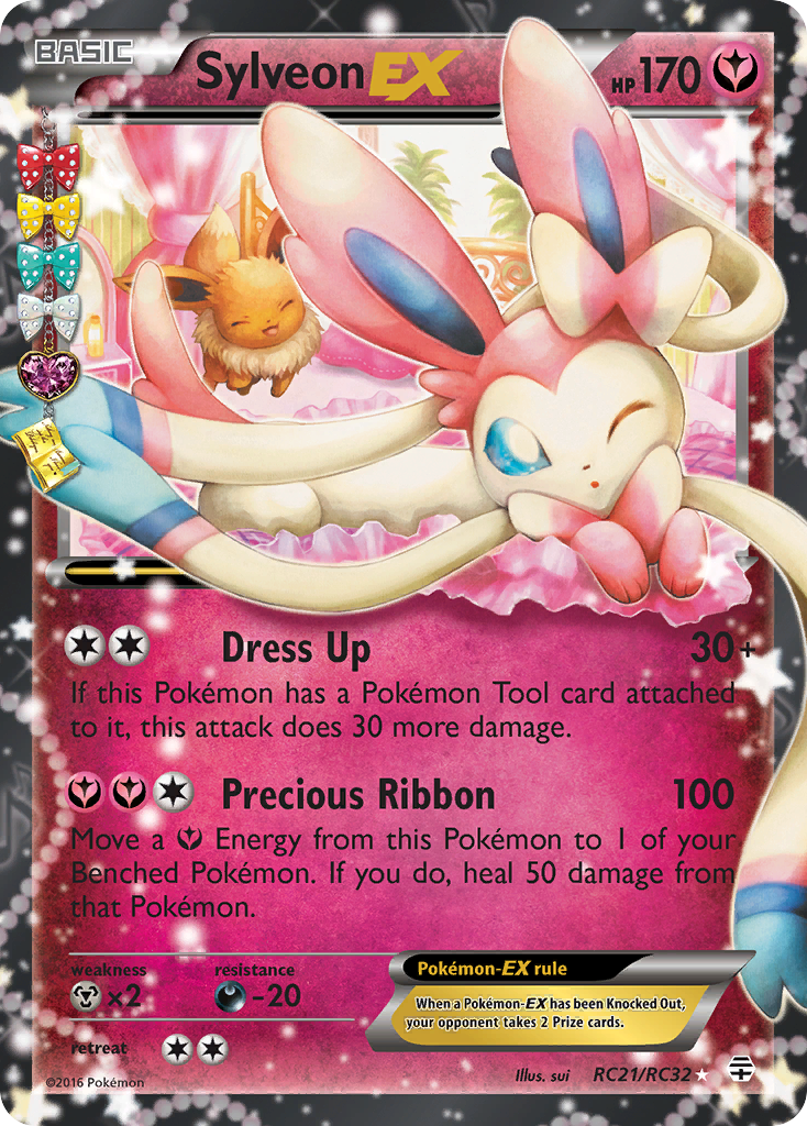 Sylveon-EX — illustrated card