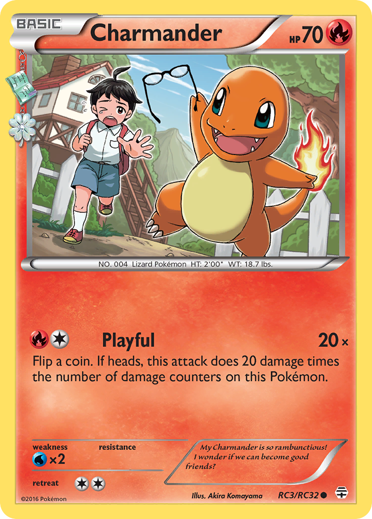 Charmander — illustrated card