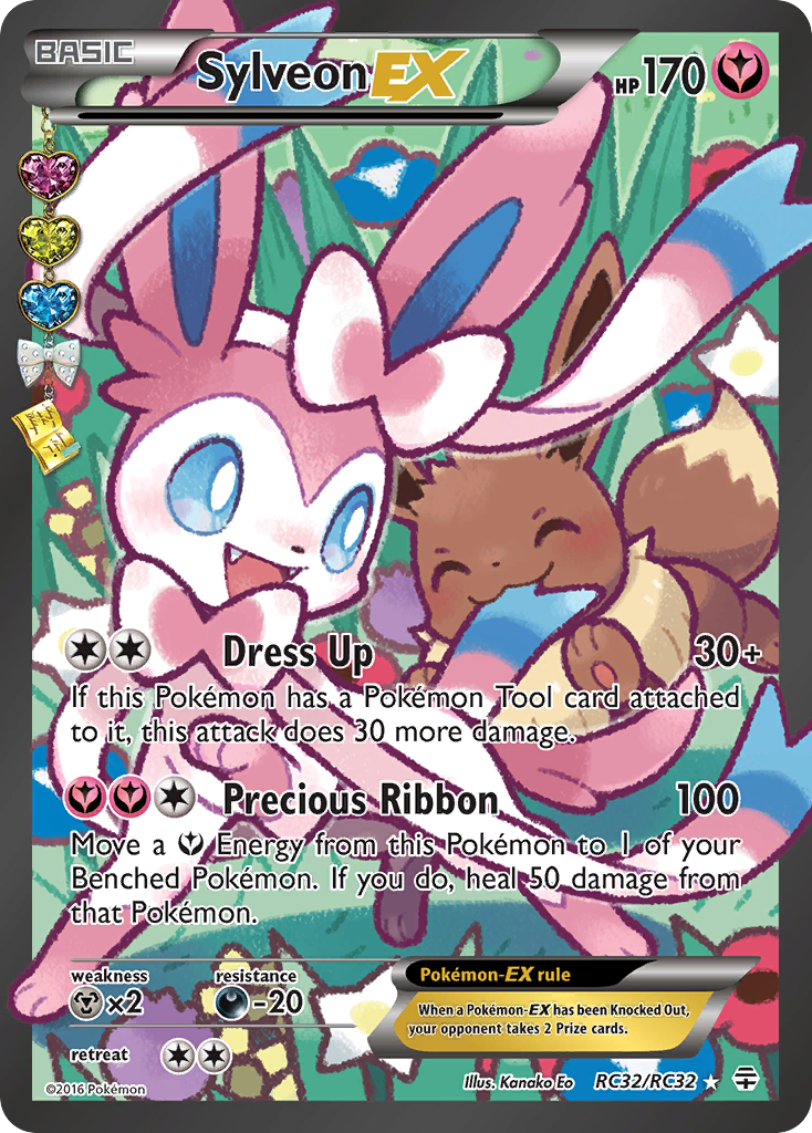 Sylveon-EX — illustrated card
