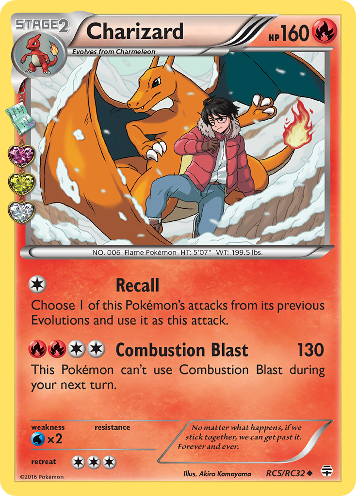 Charizard — illustrated card