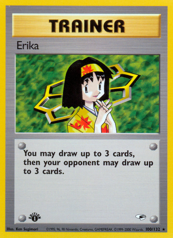 Erika — illustrated card