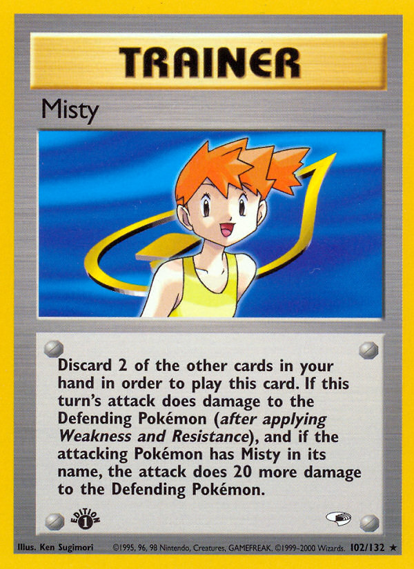 Misty — illustrated card