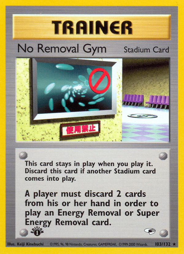 No Removal Gym — illustrated card