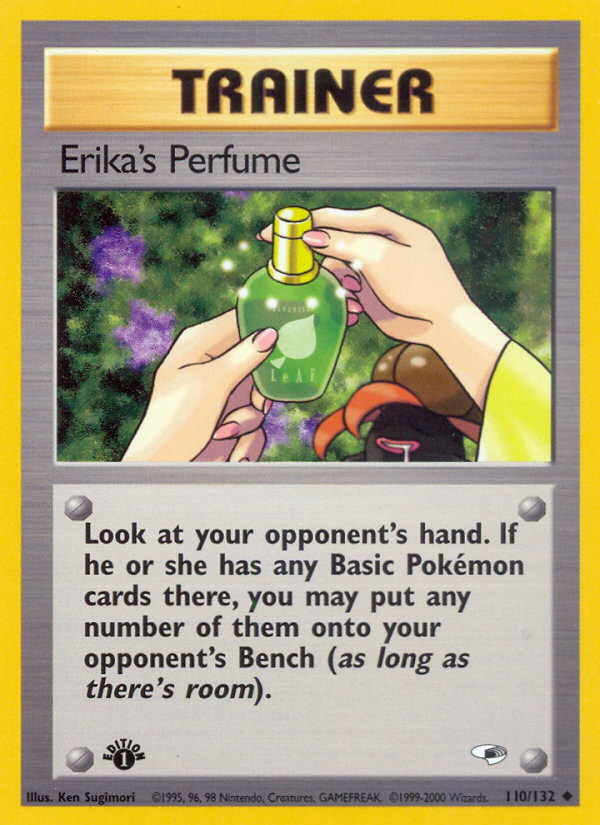 Erika's Perfume — illustrated card