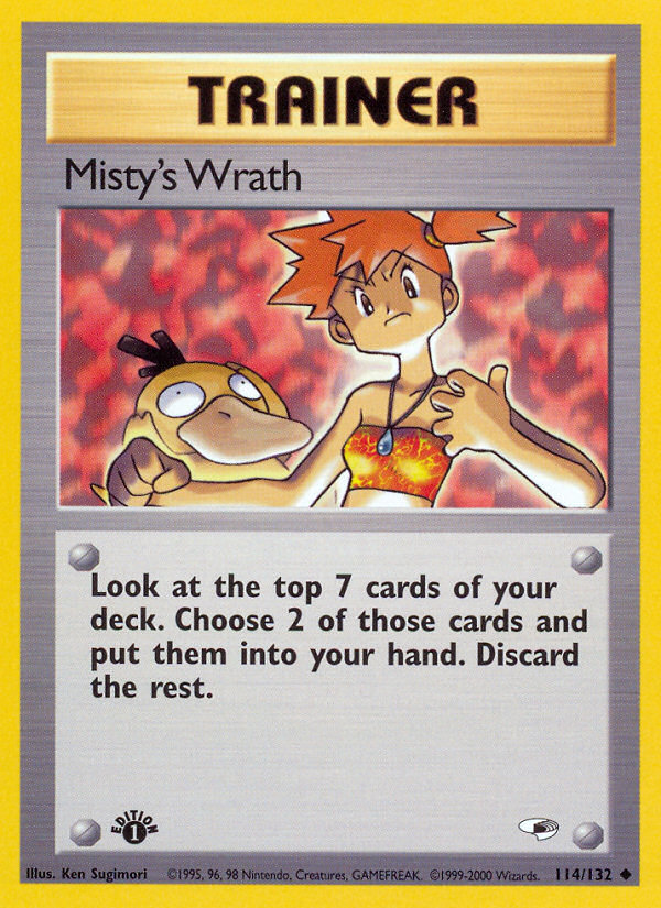 Misty's Wrath — illustrated card