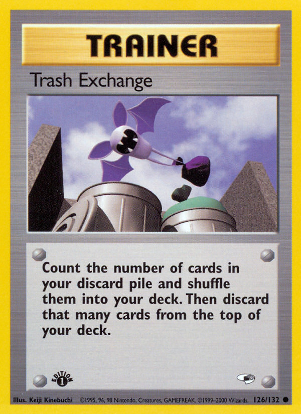 Trash Exchange — illustrated card