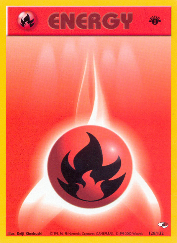 Fire Energy — illustrated card