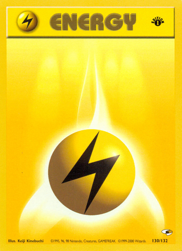 Lightning Energy — illustrated card
