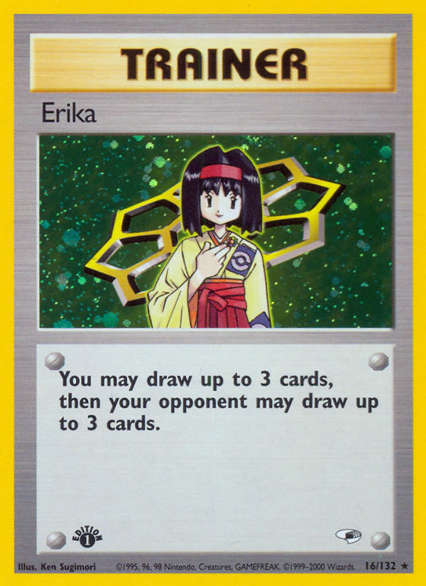 Erika — illustrated card