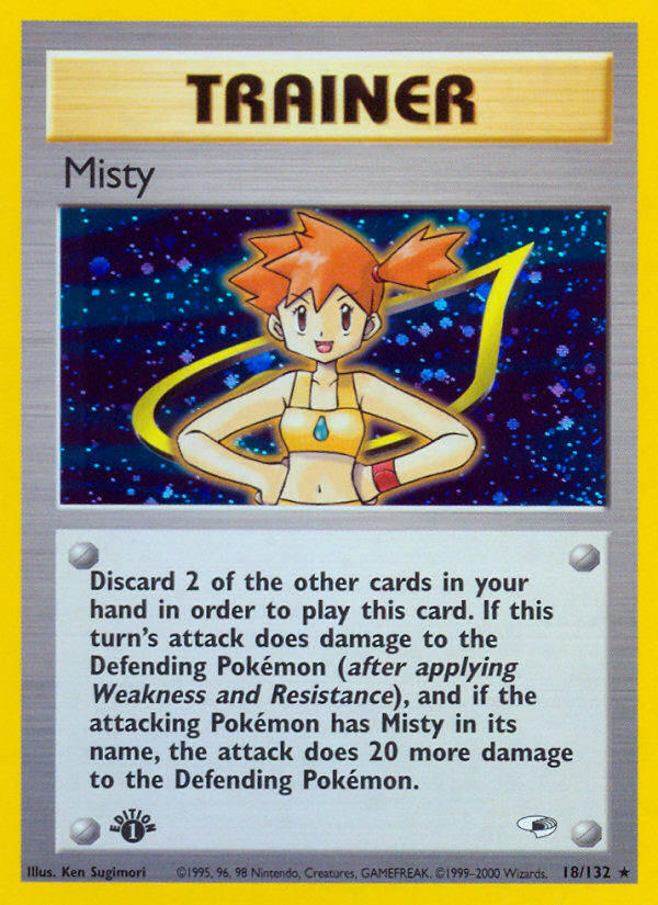 Misty — illustrated card