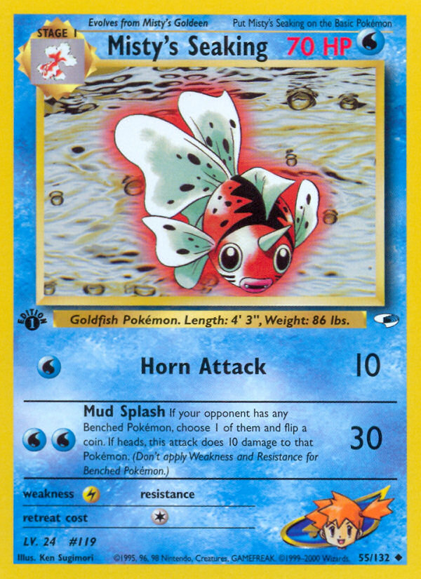 Misty's Seaking — illustrated card
