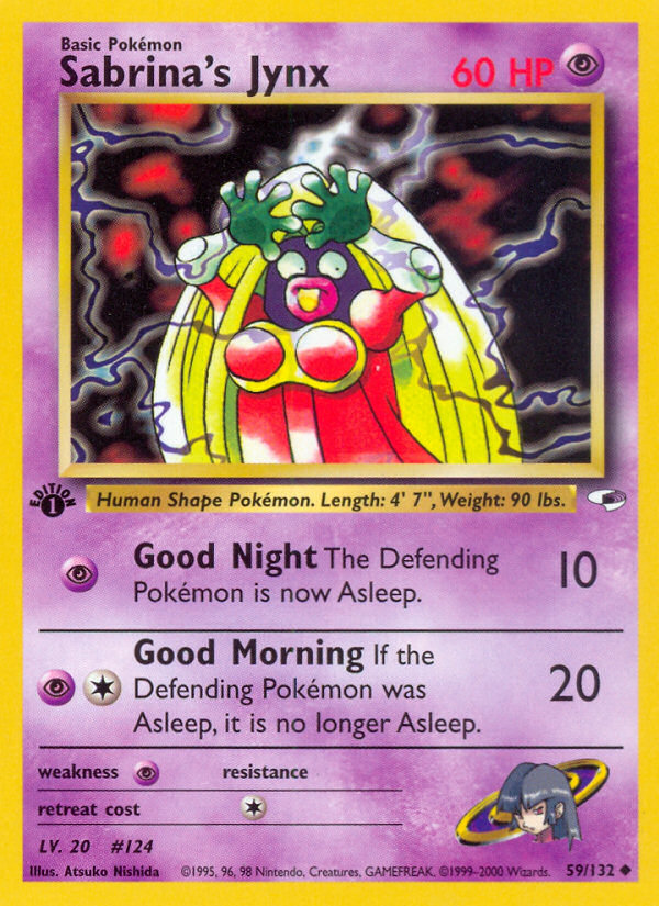 Sabrina's Jynx — illustrated card