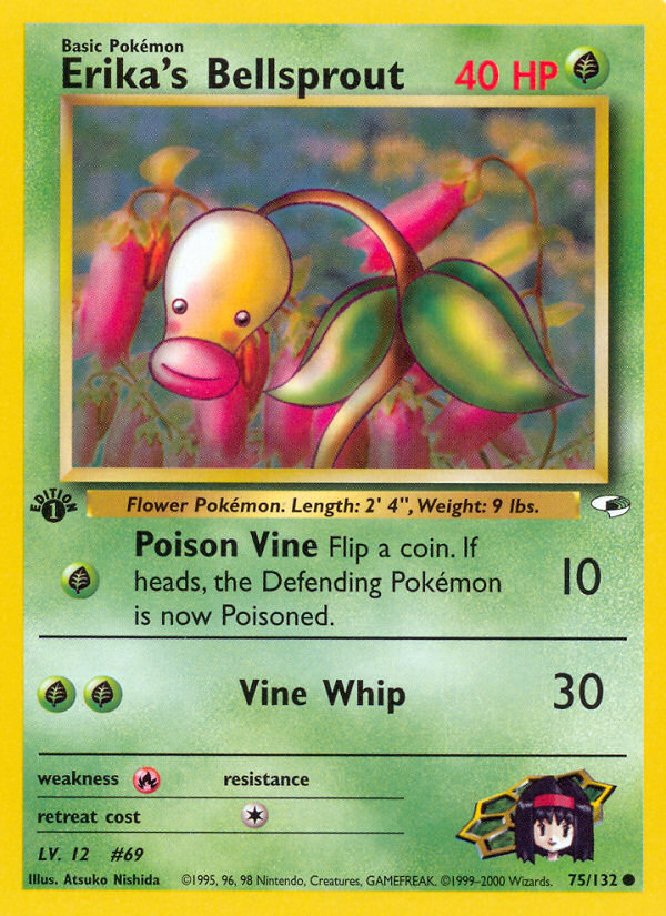 Erika's Bellsprout — illustrated card