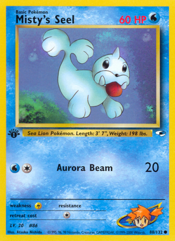Misty's Seel — illustrated card