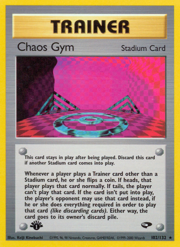 Chaos Gym — illustrated card