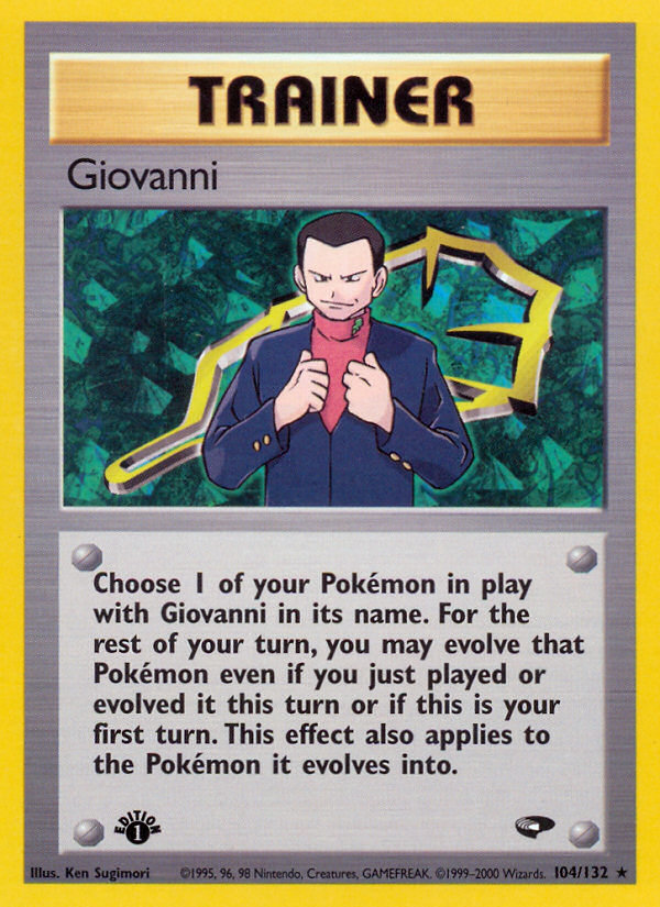 Giovanni — illustrated card