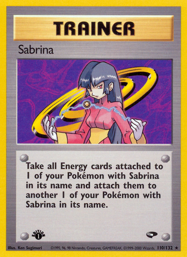 Sabrina — illustrated card