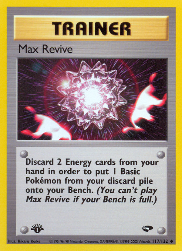 Max Revive — illustrated card
