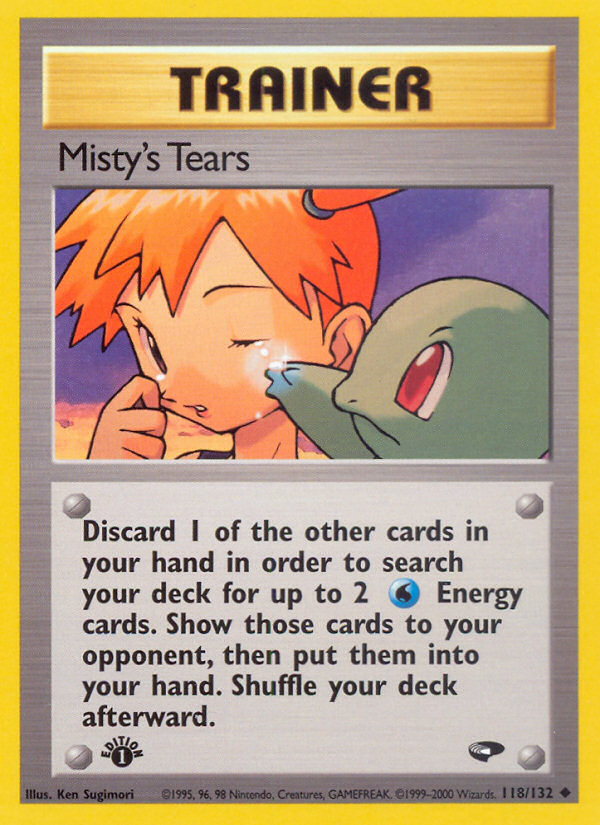 Misty's Tears — illustrated card