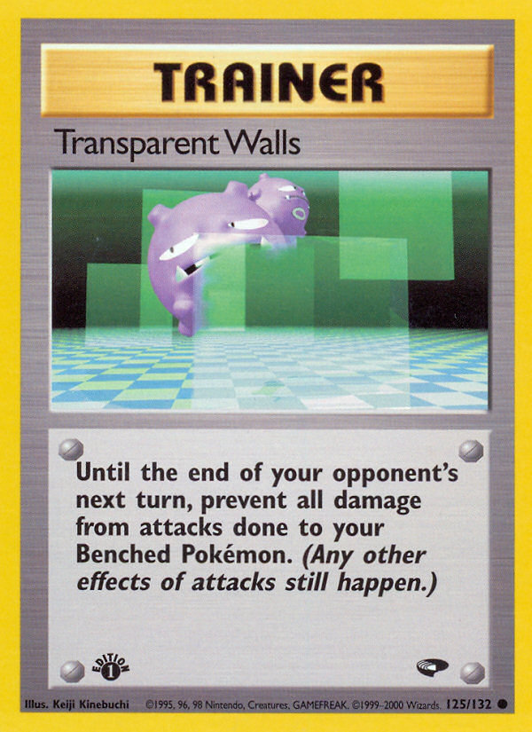 Transparent Walls — illustrated card