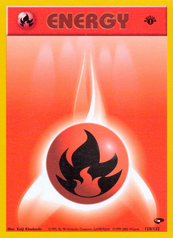 Fire Energy — illustrated card