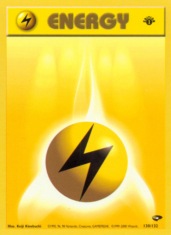 Lightning Energy — illustrated card